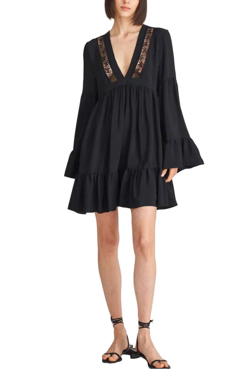 Abito baby doll in pizzo - JUCCA - immagine 4