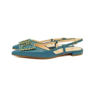 Matteo Pitti ballerina slingback accessorio gioiello